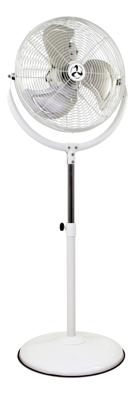 CasaFan SPEED2PROTECT IP54 SL Staande ventilator 120 W (Ø x h) 495 mm x 1215 mm Wit