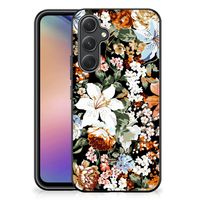 Bloemen Hoesje voor Samsung Galaxy A54 Dark Flowers