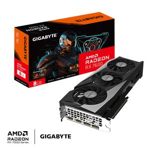 Gigabyte AMD Radeon RX 7600 Videokaart Gaming Overclocked 8 GB GDDR6-RAM DisplayPort, HDMI Overclocked