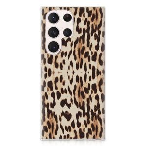 Samsung Galaxy S23 Ultra TPU Hoesje Leopard