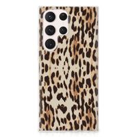 Samsung Galaxy S23 Ultra TPU Hoesje Leopard