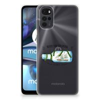 Motorola Moto G22 Telefoonhoesje met Naam Boho Bottle