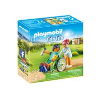 PlaymobilÂ® City Life 70193 patiÃ«nt in rolstoel - thumbnail