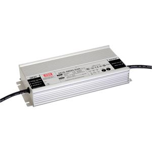 Mean Well HLG-480H-54 LED-driver Constante spanning, Constante stroomsterkte 480.6 W 8.9 A 27 - 54 V/DC Outdoor, PFC-schakeling, Niet dimbaar,