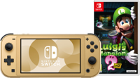 Nintendo Switch Lite Zelda Edition + Luigi's Mansion 2 HD - thumbnail