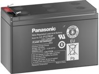 Panasonic 12V 7,2Ah Loodaccu 12 V 7.2 Ah Loodvlies (AGM) (b x h x d) 151 x 94 x 65 mm Kabelschoen 4.8 mm Onderhoudsvrij, Geringe zelfontlading