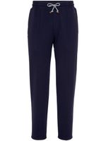 Brunello Cucinelli pantalon de jogging slim à lien de resserrage - Bleu - thumbnail