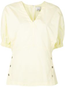 3.1 Phillip Lim blouse à boutons pression - Jaune