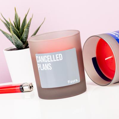 Kaars Met Tekst - Cancelled Plans