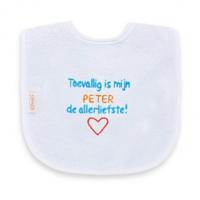 Funnies slabber Peter de allerliefste 40 cm katoen