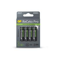 GP Batterijen ReCyko+Pro Photo HR06 Mignon (AA) Batterij NiMH 2000 mAh 1,2 V 4 stuks