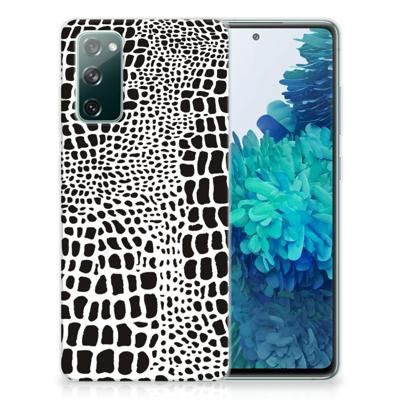 Samsung Galaxy S20 FE TPU Hoesje Slangenprint Samsung Galaxy S20 FE TPU Hoesje Slangenprint