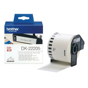 Brother doorlopende labelrol voor QL, ft 62 mm x 30,48 m, papier