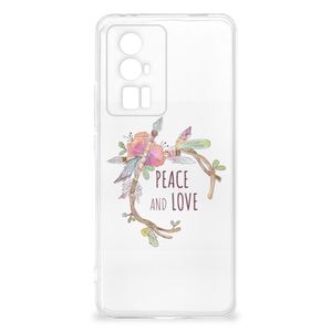 Xiaomi Poco F5 Pro Telefoonhoesje met Naam Boho Text