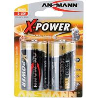 ANSMANN X-Power alkaline batterij Mono D 2 Stuk zwart