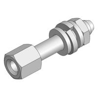 Molex 1731120264 D-sub connectorschroeven 1 stuk(s)