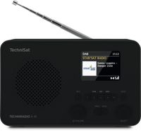 TechniSat TECHNIRADIO 6 IR Zakradio met internetradio Internet, DAB+, VHF (FM) Bluetooth, WiFi, Internetradio Wekfunctie Zwart - thumbnail