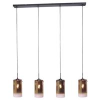 Vurna Jalama hanglamp glas goud 4L 120 cm