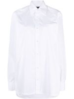 10 CORSO COMO chemise en coton à manches longues - Blanc