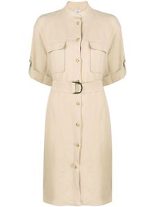 Woolrich robe-chemise à taille ceinturée - Tons neutres