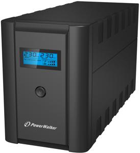 PowerWalker VI 2200 LCD/IEC Line-interactive 2,2 kVA 1200 W 6 AC-uitgang(en)