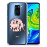 Xiaomi Redmi Note9 Telefoonhoesje met Naam Boho Stay Wild