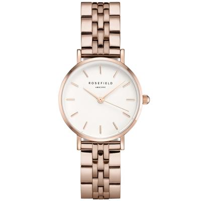Rosefield The Small Edit White Steel Rosegold