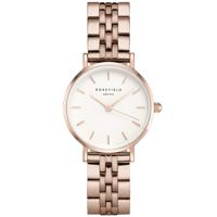 Rosefield The Small Edit White Steel Rosegold