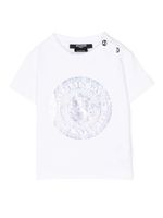 Balmain Kids t-shirt en coton à logo imprimé - Blanc - thumbnail