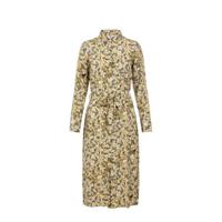 OBJECT blousejurk OBJAZZA met all over print en ceintuur kaki