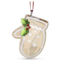 Swarovski 5656276 Holiday Cheers Ornament Peperkoekhandschoen meerkleurig 4,7 x 1,3 x 3,4 cm - thumbnail