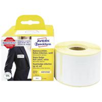 Avery-Zweckform Rol met etiketten Compatibel vervangt DYMO 11356, S0722560 41 x 89 mm Folie Wit 200 stuk(s) Weer verwijderbaar Naametiketten AS0722560 - thumbnail