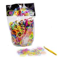 Toys Amsterdam loombandjes Colorful junior rubber 600 delig