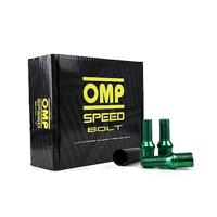 OMP schroevenset, DIN 10,9, sleutel 17/19 l: 27 mm, M14 x 1,5, groen