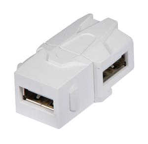 LINDY 60491 USB Adapter [1x USB 2.0 bus A - 1x USB 2.0 bus A] Wit