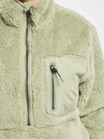 Only / trui onlDalina 1/2 Zip Teddy in groen