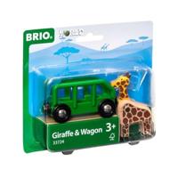 BRIO Wagon met giraffe - 33724