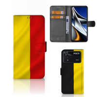 Xiaomi Poco X4 Pro 5G Bookstyle Case Belgische Vlag