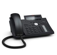 Snom D345 IP-telefoon, SIP bureautelefoon (hoge resolutie display, configureerbare 12 SIP identiteiten, 12 (48), zelfs belettering, multi-gekleurde LED-knoppen), zwart, 00004260