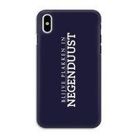 Blijve plakken in Negenduust: iPhone X Tough Case