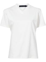 Proenza Schouler t-shirt Talia en coton biologique à col v - Blanc - thumbnail