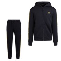 Cruyff Xicota Trainingspak Full-Zip Zwart Goud - thumbnail