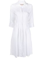 Blanca Vita robe-chemise à manches longues