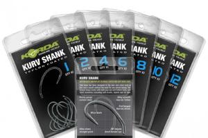 Korda Kurv Shank Haak Size 8, 10 st