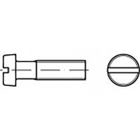 TOOLCRAFT TO-6864975 Cilinderkopschroef M3 28 mm Sleuf Staal Verzinkt 200 stuk(s)