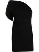 Roland Mouret robe mi-longue à une épaule - Noir - thumbnail