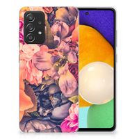 Samsung Galaxy A52 (5G/4G) TPU Case Bosje Bloemen - thumbnail