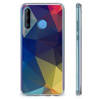 Huawei P30 Lite Shockproof Case Polygon Dark