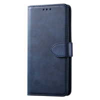 iPhone 16 Pro hoesje - Bookcase - Pasjeshouder - Portemonnee - Kunstleer - Blauw