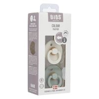 Bibs 2 Fopspeen Duo Sage Ivory - thumbnail